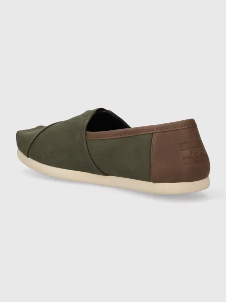 Espadrilky Toms Alpargata zelená