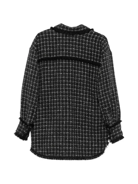 Bouclé cămașă Msgm negru