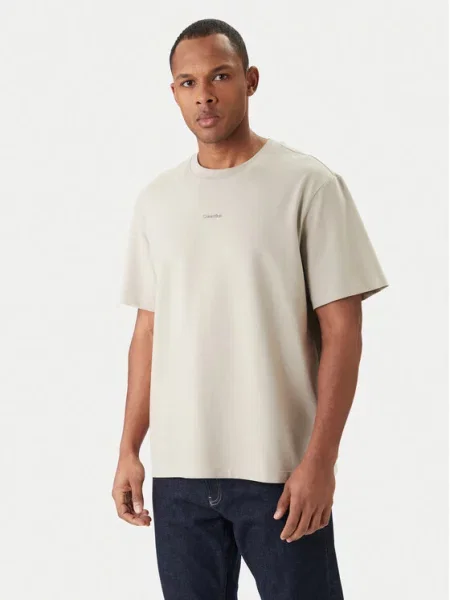 Тениска Calvin Klein бежово