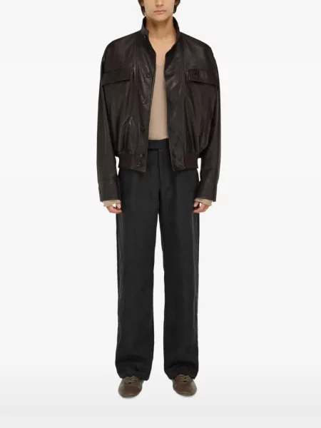 Geanta de piele Ferragamo maro