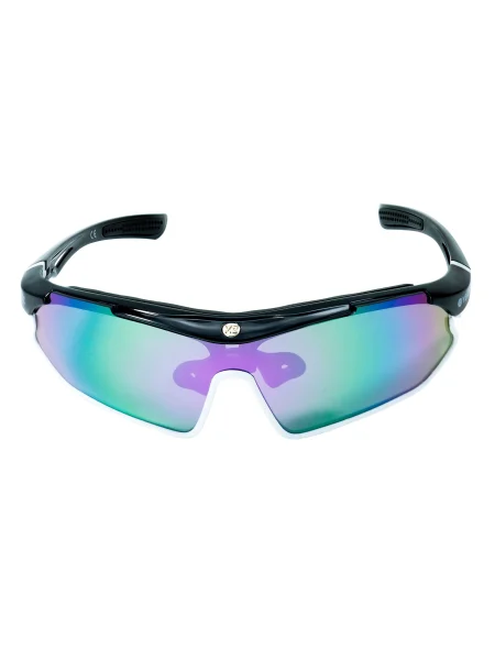 YEAZ Ochelari de soare sport Sunray mov închis negru