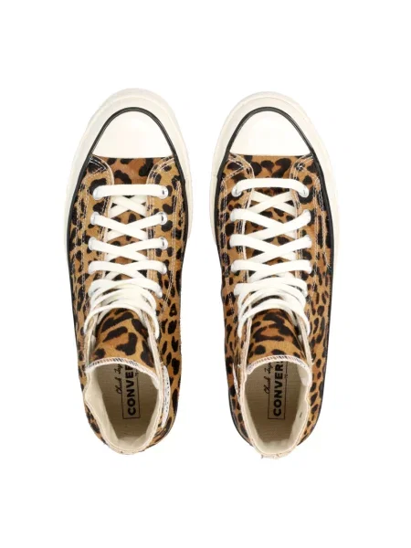 Sneakersy Converse Chuck 70 w panterkę brązowe