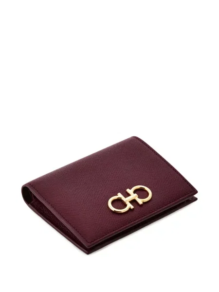 Portofel Ferragamo cu cataramă violet