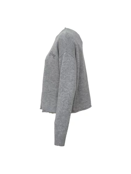 Sweter Autry wełniany szary