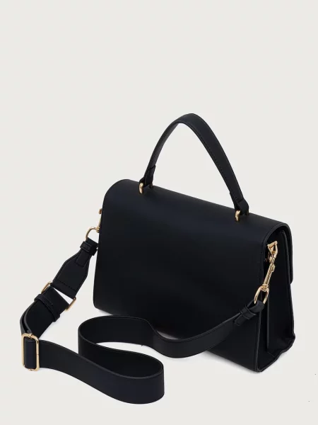 Кожаная сумка через плечо Love Moschino