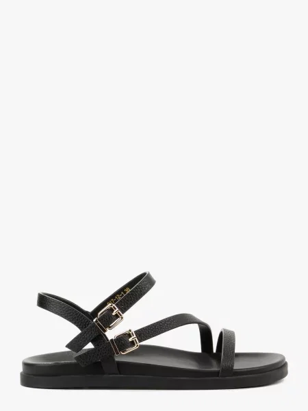 Шкіряні Сандалії LeBERDES чорний