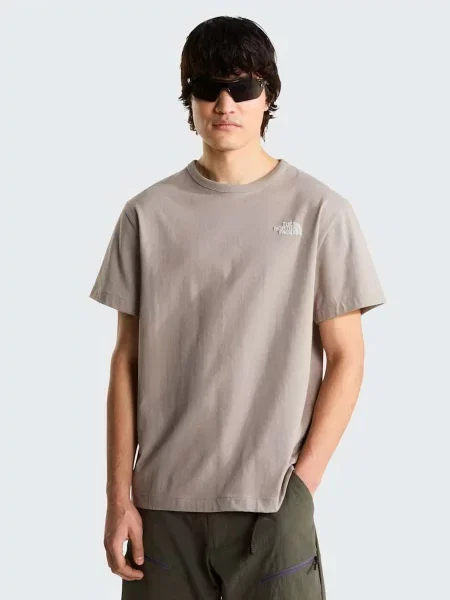 Футболка The North Face U NSE SLOPES RELAXED SHORT SLE сірий