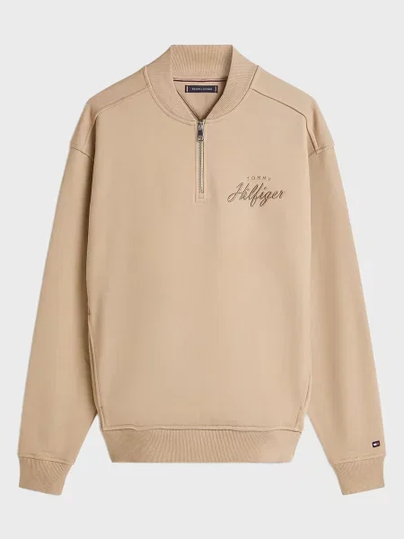 Спортивна кофта Tommy Hilfiger бежева
