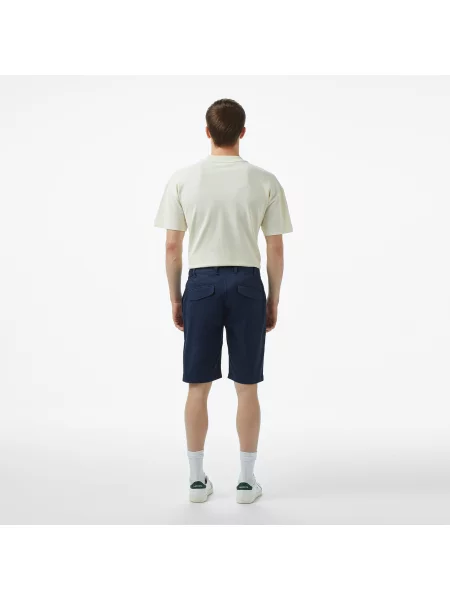 Зауженные шорты Lacoste синие