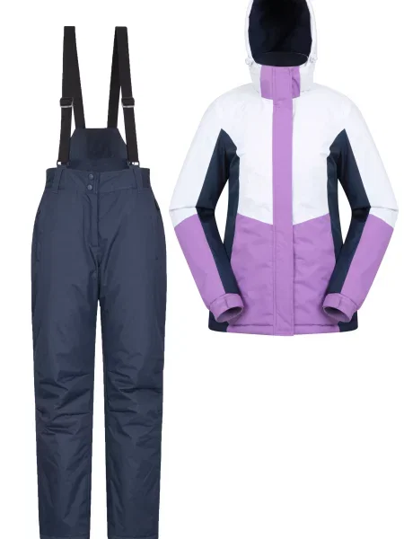 Komplet — kurtka narciarska i spodnie Purple