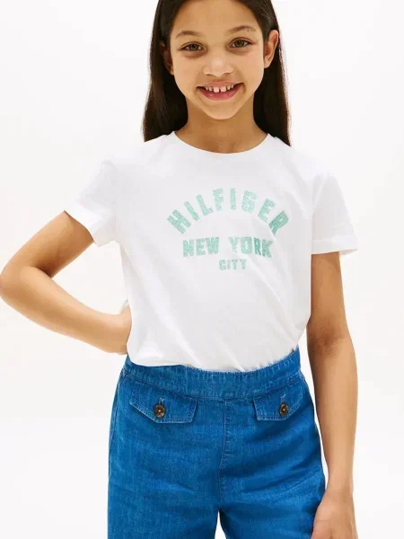 Tommy Hilfiger Majica Graphic bela