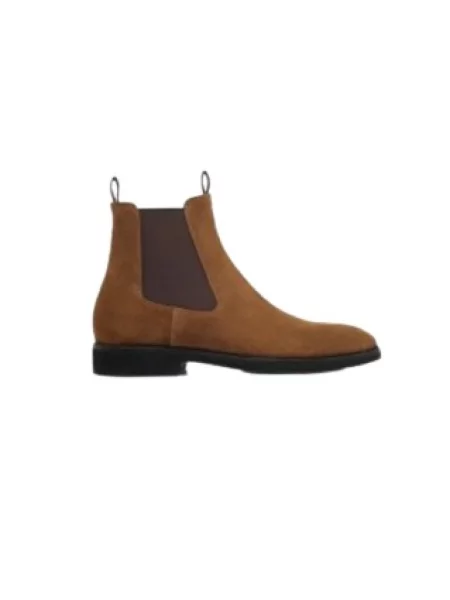 Sztyblety Tom Ford skórzane brązowe
