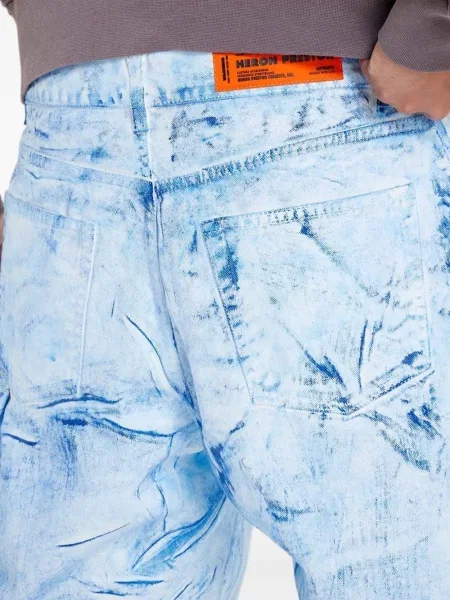 Pantaloni scurți Heron Preston albastru