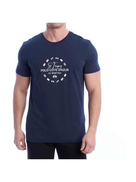Tricou La Martina albastru