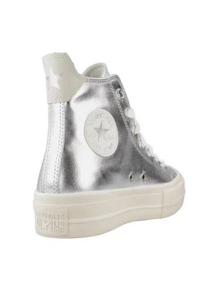 Pantofi Converse argintiu