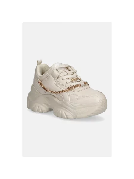 Sneakersy Buffalo skórzane białe