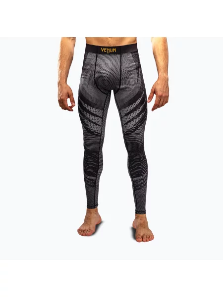 Legginsy treningowe Venum Galactic Spats black/gold czarne