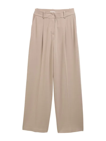TOM TAILOR Pantaloni cutați Lea taupe gri