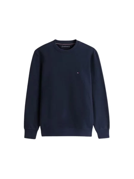 Tommy Hilfiger Bluza Mężczyźni niebieski jednolity M granatowa