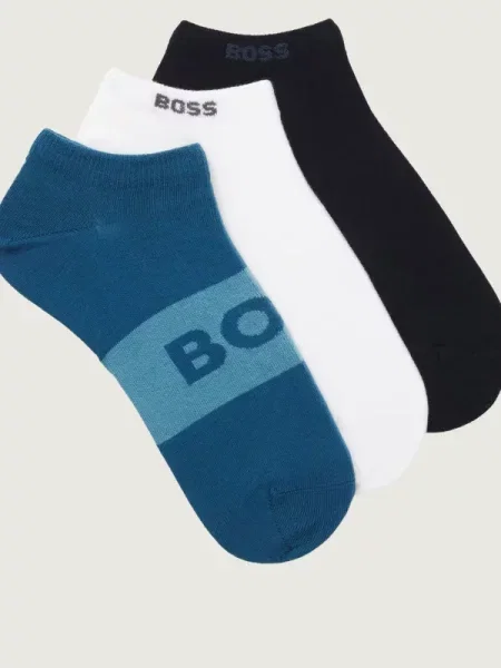 BOSS BLACK Șosete/tălpici 3 pack 3P AS Logo CC negru