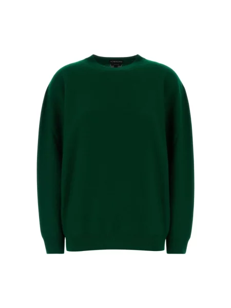 Sweter Tom Ford z kaszmiru zielony