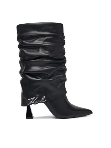 KARL LAGERFELD Botine Debutante negru