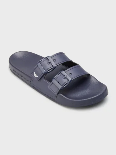 Шлепанцы Emporio Armani синие