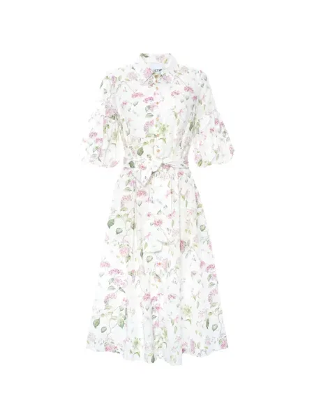 Sukienka koszulowa Weill Paris garniturowa biała