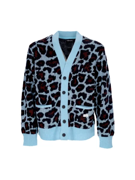 Kardigan The Hundreds wełniany niebieski