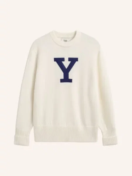 Gant Sweter Z Wełny Merynosowej weiss granatowy