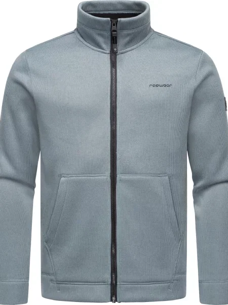 Ragwear Mikina Fabbian šedá černá