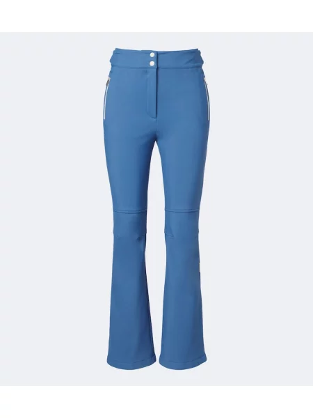 Pantaloni de schi Yves Salomon evazate albastru