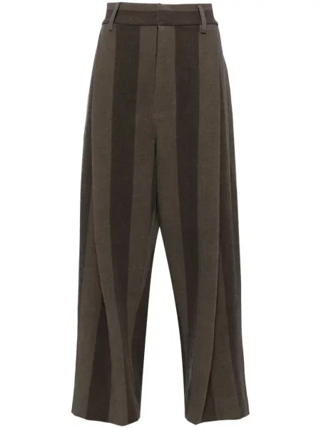 Pantaloni Uma Wang de lână maro
