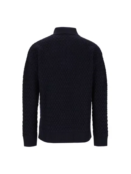 Lekki sweter Bottega Veneta wełniany niebieski