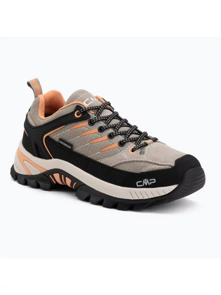 Дамски туристически обувки CMP Rigel Low Waterproof sand/salmon бежово