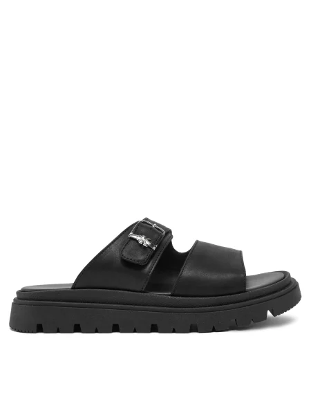 Natikači Calvin Klein Jeans Sandal črna