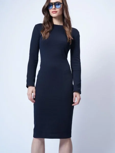 Trend Alaçatı Stili Rochie negru