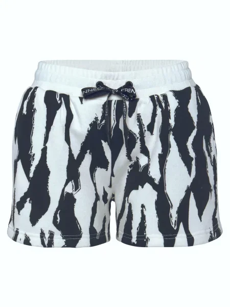 FRENCH CONNECTION Kratke hlače za spanje pastelno modra črna