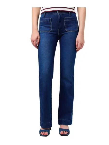 Jeans hlače Wrangler modra