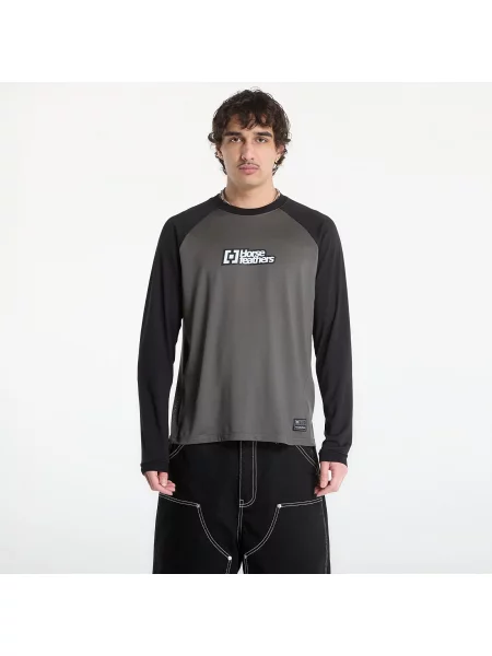 Ciclism tricou Horsefeathers din jerseu negru