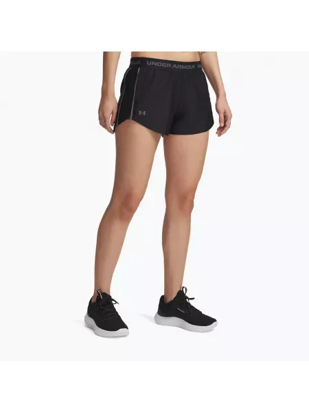 Къси панталони за жени Under Armour Tech Play Up black/castlerock черно