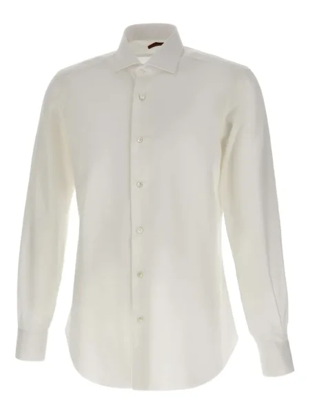 Класическа риза Barba бяло