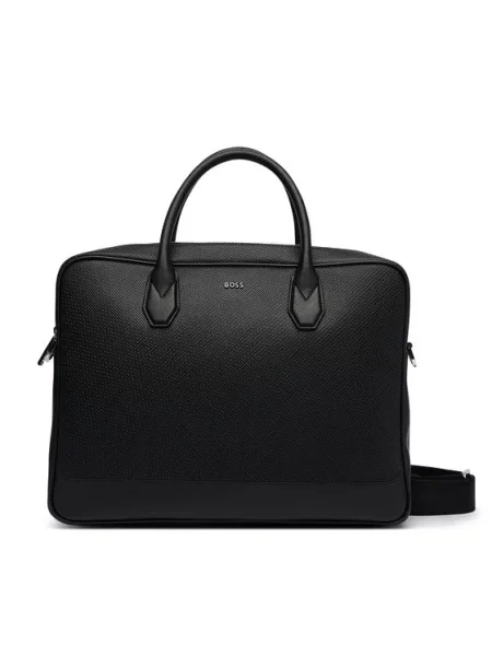 BOSS Geantă pentru laptop negru