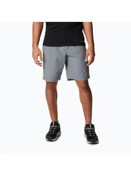 Spodenki trekkingowe Columbia Washed Out grey ash