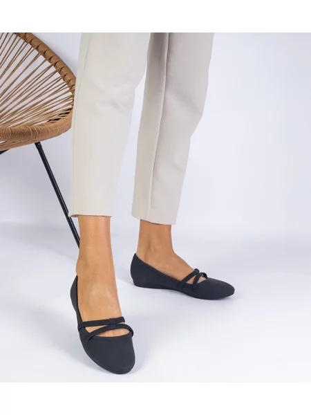 Balerini D/ceo din piele negru