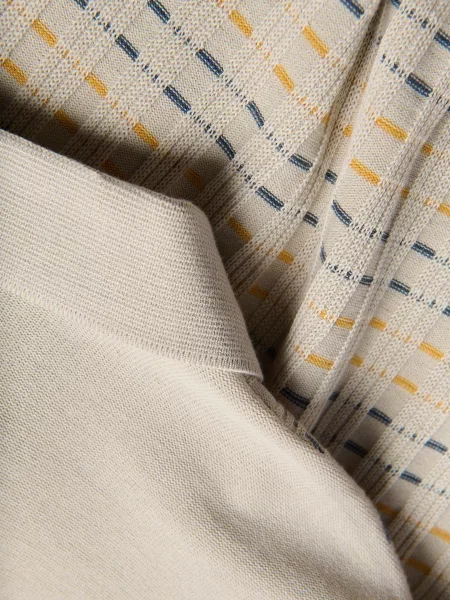 Поло Reserved бежевое