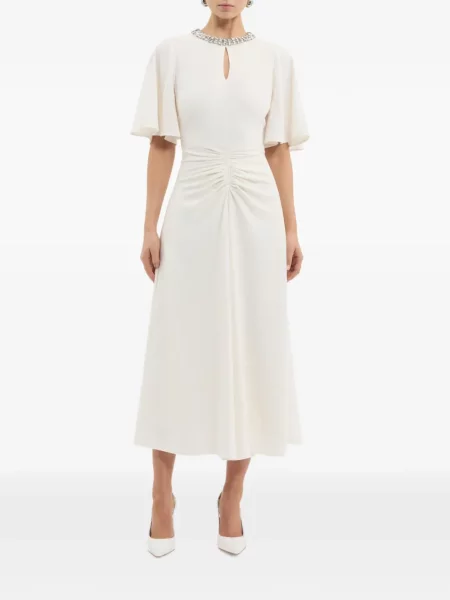 Rochie midi Rebecca Vallance alb