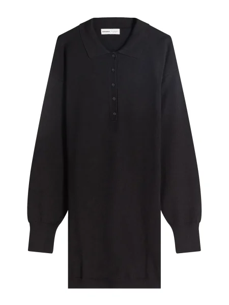 Bershka Rochie tricotat negru