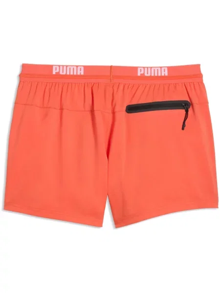 Szorty Puma Swim Logo Short Length Swim Short pomarańczowe