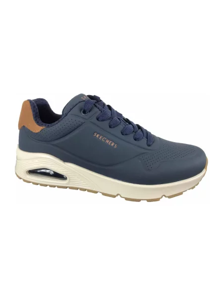 Sneakersy Skechers niebieskie